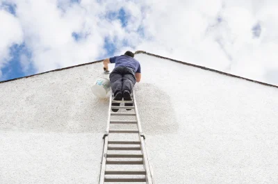 Peinture extérieure à la Thieuloye — façades et ravalement
